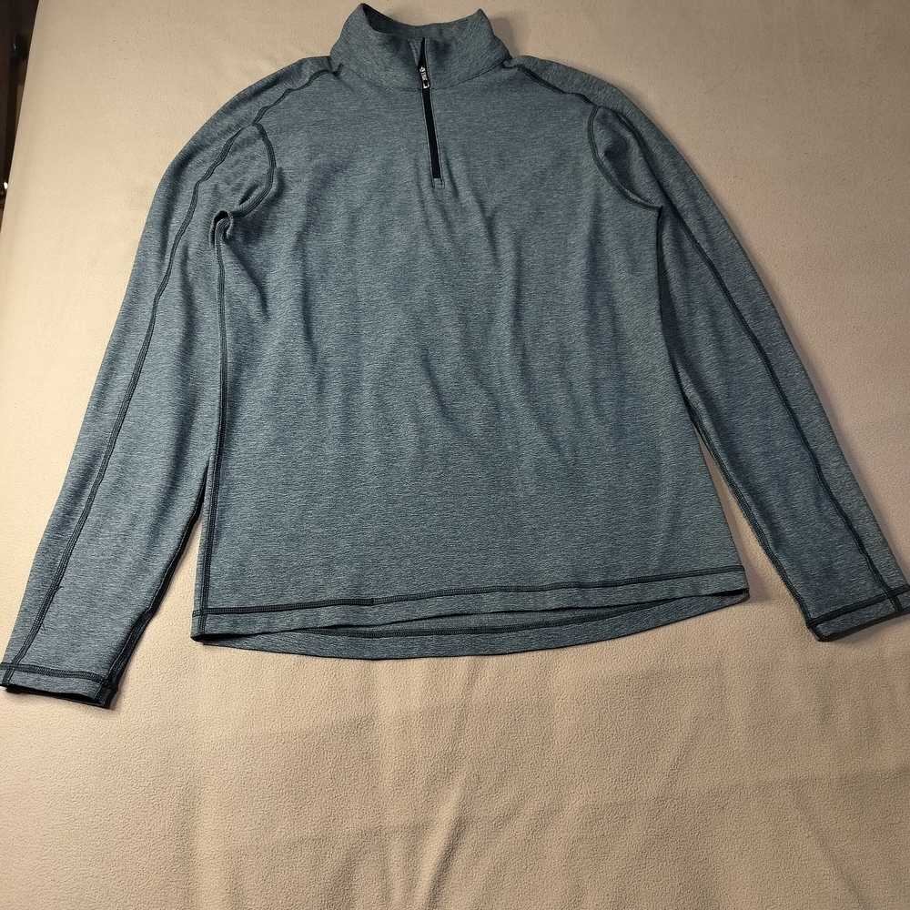 lululemon athletica Mens Sweatshirt Pullover Blue Long Sleeve, Sz M.
